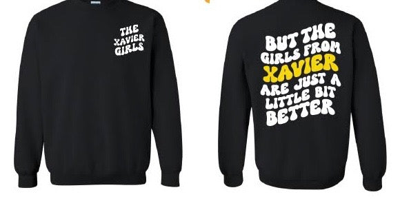 TXG Slogan Crewneck - Black